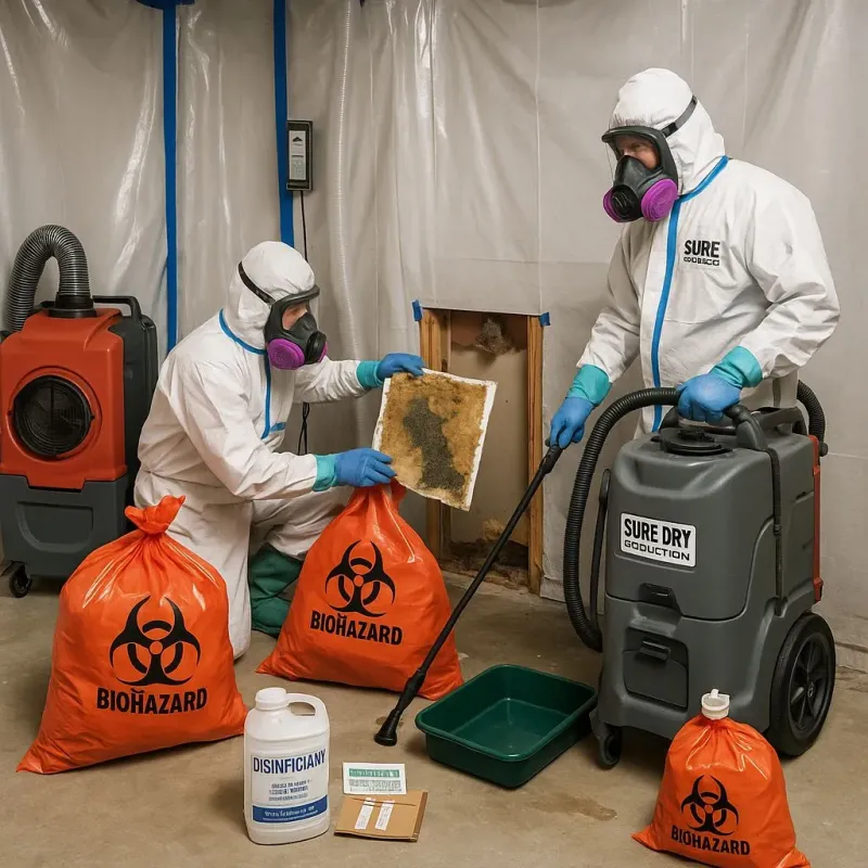 Contaminated Water Handling Protocols process in Benson, NC