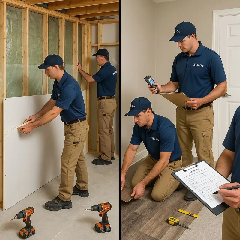 Repairs and Reconstruction process in Benson, NC
