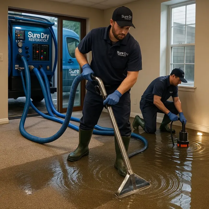 Water Extraction and Removal process in Benson, NC